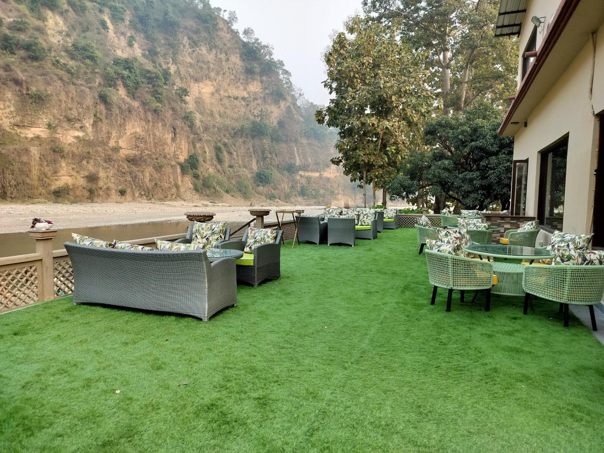 Bel-La Monde Hotel "Riverside" - Jim Corbett Garjia Exterior foto